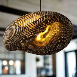 HABERE INDIA Black Traditional Ceiling Lamp-picture-30