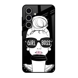 QRIOH Quirky Printed Samsung Galaxy S24 FE 5G Back Case Mobile Accessories-23