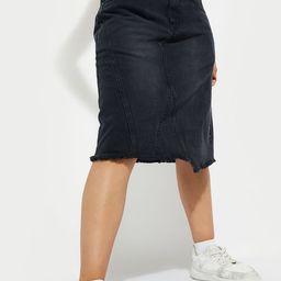 max Pure Cotton Straight Midi Skirts-image-85