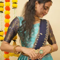 Fabcartz Semi-Stitched Lehenga & Unstitched Blouse With Dupatta image 5