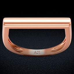 Joyalukkas Women 14KT Rose Gold Finger Ring-image-40
