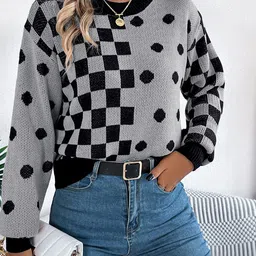 StyleCast x Revolte Women Colourblocked Pullover-image-58