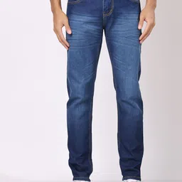 London Hills Men Regular fit Mid-Rise Light Fade Jeans-image-60