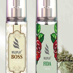 WILDPLAY Set of 2 Fida & Boss Alcohol Free Perfume - 50 ml Each-18