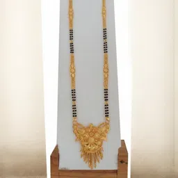 Ramdev Art Fashion Jwellery Brass Gold Plated Mangalsutra-50