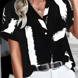 Stylecast X Slyck Print Extended Sleeves Top-picture-16