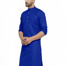 ANUJ FASHION Men Blended A-Line Kurtas-picture-7