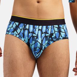 Bummer Men's Pack Of 2 Underwear Mircomodal Printed Briefs - BRCBICE02S-13