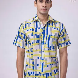 Big Bunny Men Opaque Printed Casual Shirt-image-81