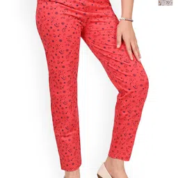 BAESD Girls Pack Of 4 Printed Cotton Lounge Pants-picture-12