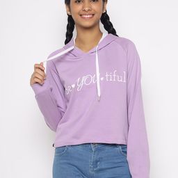 TotzTouch Girls Hooded Crop Sweatshirt-image-52