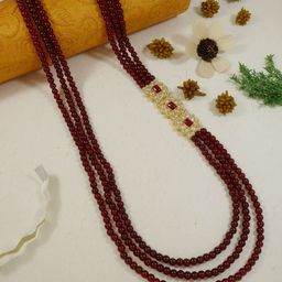 I Jewels Men Gold-Plated Necklace-image-81