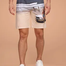 BULLMER Men Graphic Printed Shorts-picture-14