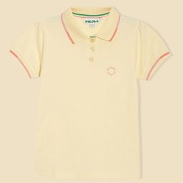 PILOLO Girls Polo Collar Casual T-shirt-image-5
