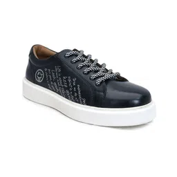mccoy Men Leather Round Toe Lace-Ups Sneakers-picture-36