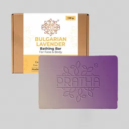 Pratha Bulgarian Lavender Cold Process Bathing Bar - 100 g-19
