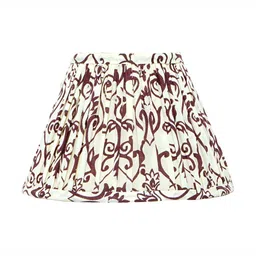 Lampenschirm India Red Cotton Frusturical Shaped Lampshade-35