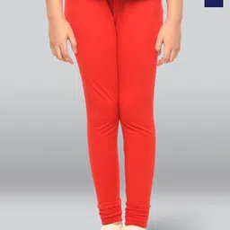 LYRA Girls Pack Of 2 Cotton Ankle-Length Leggings-image-89