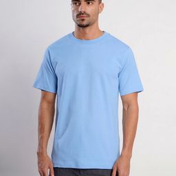 Bene Kleed Men Solid Round Neck T-shirt-image-65