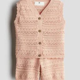 H&M Girls 2-Piece Pattern-Knit Cotton Set-image-84