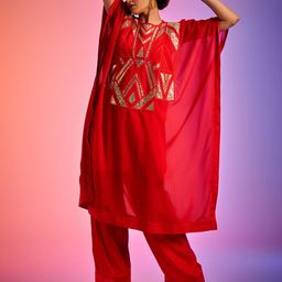 Gulabo by Abu Sandeep Women Relaxed Trousers-picture-3