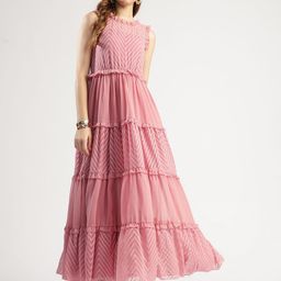 T TRYON ULTIMATE Georgette Maxi Dress-image-6