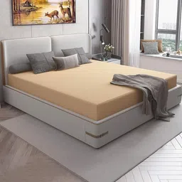 AGS ACTIVE Beige Breathable Mattress Protector-picture-37