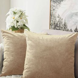 Blue Grass Gold 2 Pieces Velvet Cushion Covers-image-79