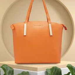 Caprese PU Shopper Shoulder Bag with Bow Detail-image-85