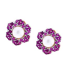 Sri Jagdamba Pearls Dealer Contemporary Hoop Earrings-image-99