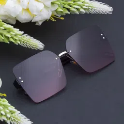 Ted Smith Unisex Square Sunglasses with UV Protected Lens-27