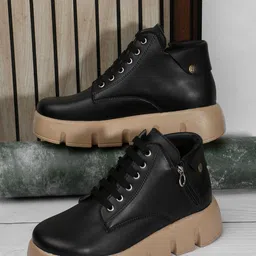 Roadster Women PU Mid-Top Regular Boots-picture-49