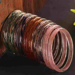 NMII Set Of 20 Glass Kada Bangle image 5