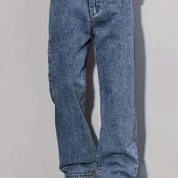 ASHTOM Men Loose High-Rise Jeans-image-54