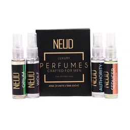 NEUD Men Set Of 4 Wolf, Authority, Opium & Seducer Eau De Parfum - 10 ml Each-3