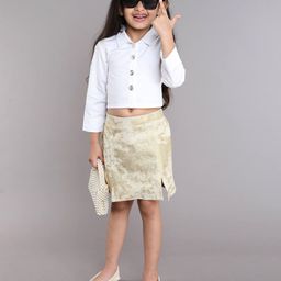 taffykids Girls Shirt with Skirt-image-61