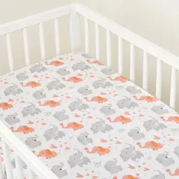 WAXWING Kids Elle Cot Set Quilt Fitted sheet with pillow & Bolster Insert-image-124