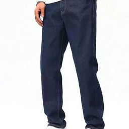 LINARIA Men Classic Clean Look Mid-Rise Jeans-image-105
