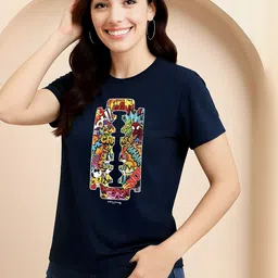 SZN Women Printed T-shirt-picture-2