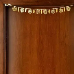 Aura White Main Door Torans-43