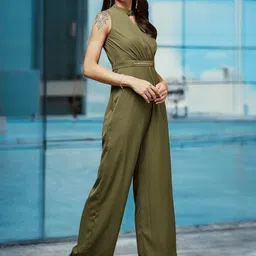 all about you Halter Neck Basic Jumpsuit-image-74