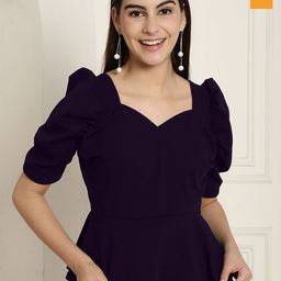 Metronaut Pack Of 2 Peplum Top-picture-4
