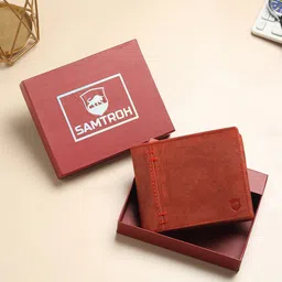 SAMTROH Men Leather Two Fold Wallet-image-32