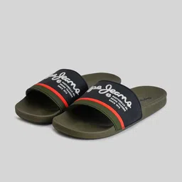 Pepe Jeans Men Printed Sliders image 1