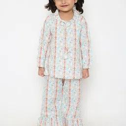 Little Clothings Girls Printed Night suit-picture-19