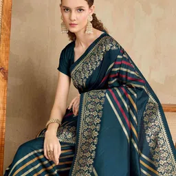 Shreyansh creation Banarasi Woven Saree with Tassels-picture-42