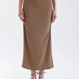 DeFacto A-Line Midi Skirt-image-65