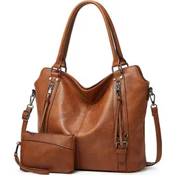 ITALISH Textured PU Structured Hobo Bag-15