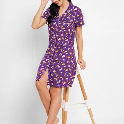 Inner Sense Printed Nightdress-image-30