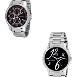 TARIDO Men Printed Dial & Bracelet Style Straps Analogue Watch TD1030SM01-TD1227SM01-18